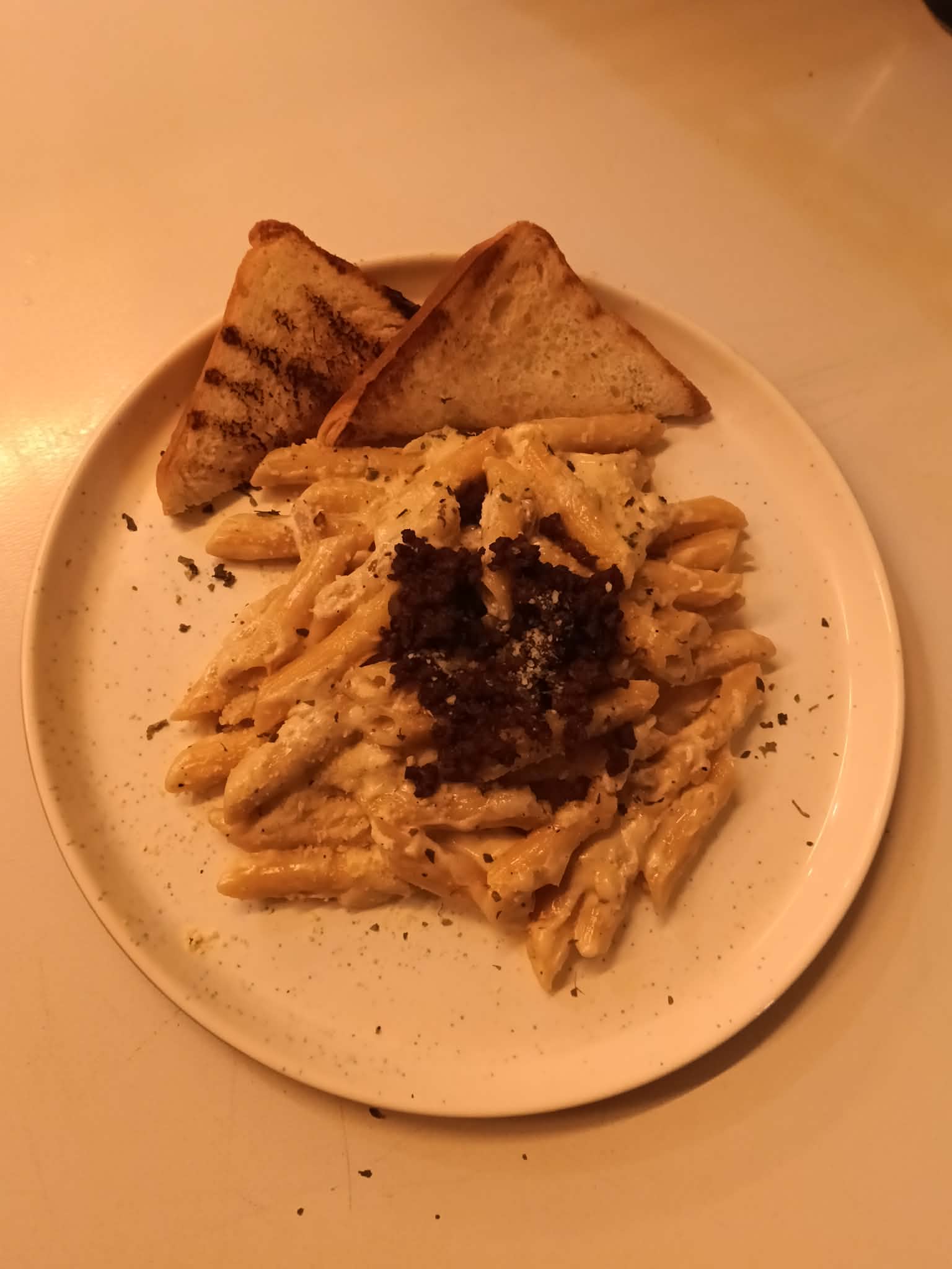 Beef Alfredo Pasta