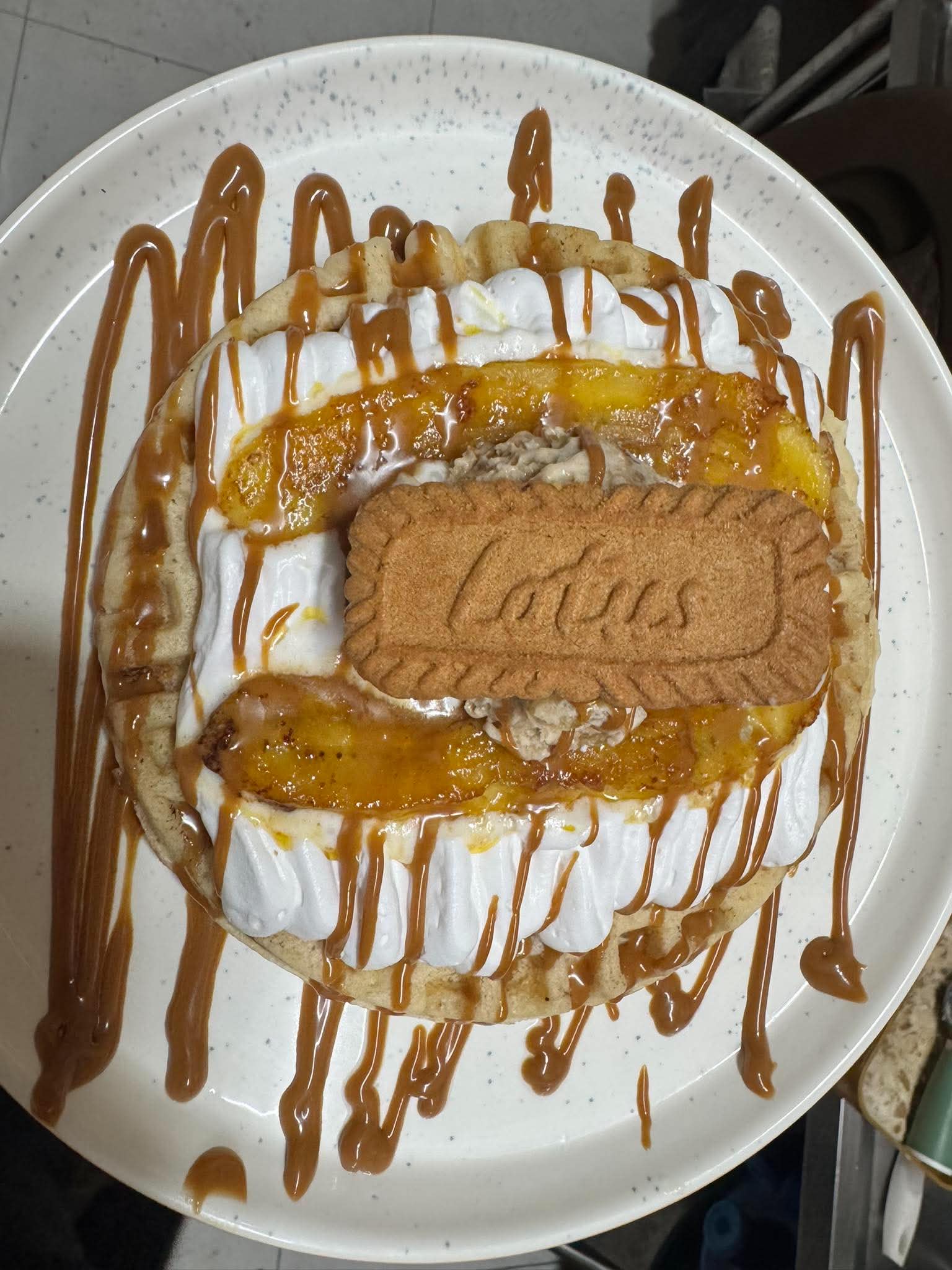 Biscoff Waffle