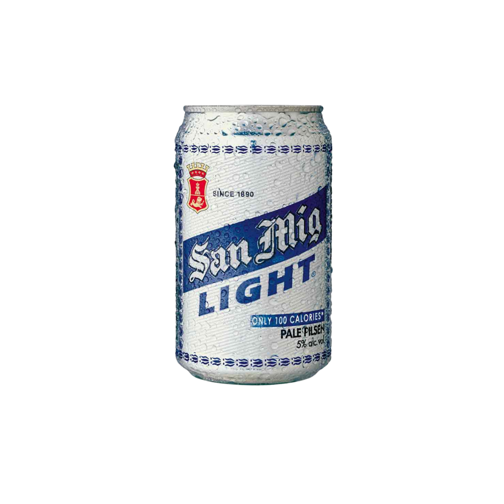 San Miguel Beer Light in Can