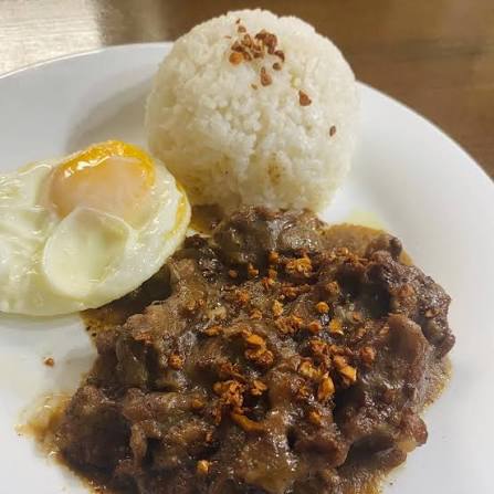 Garlic pepper beef