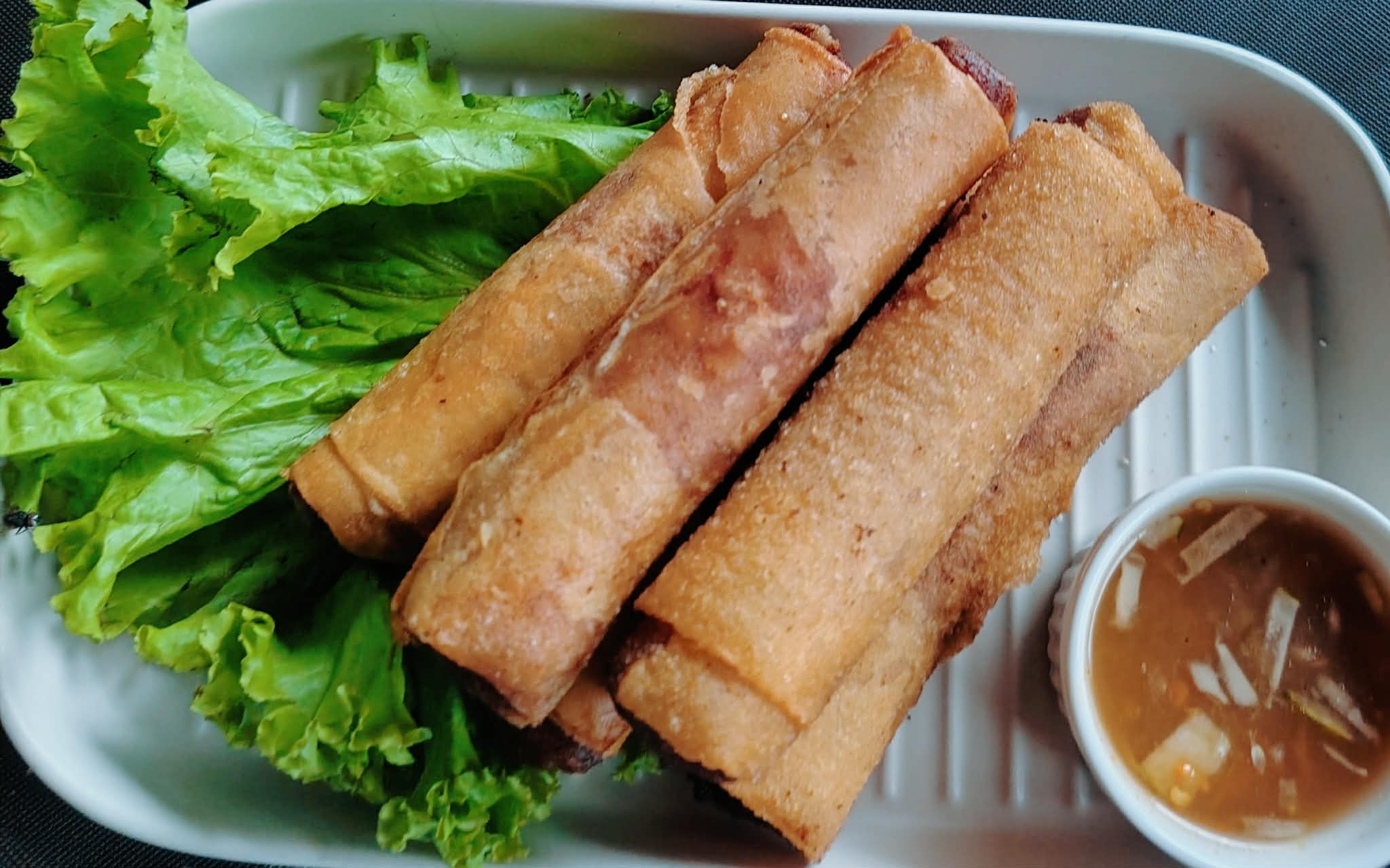 Cheesey Pork Shanghai (5pcs)