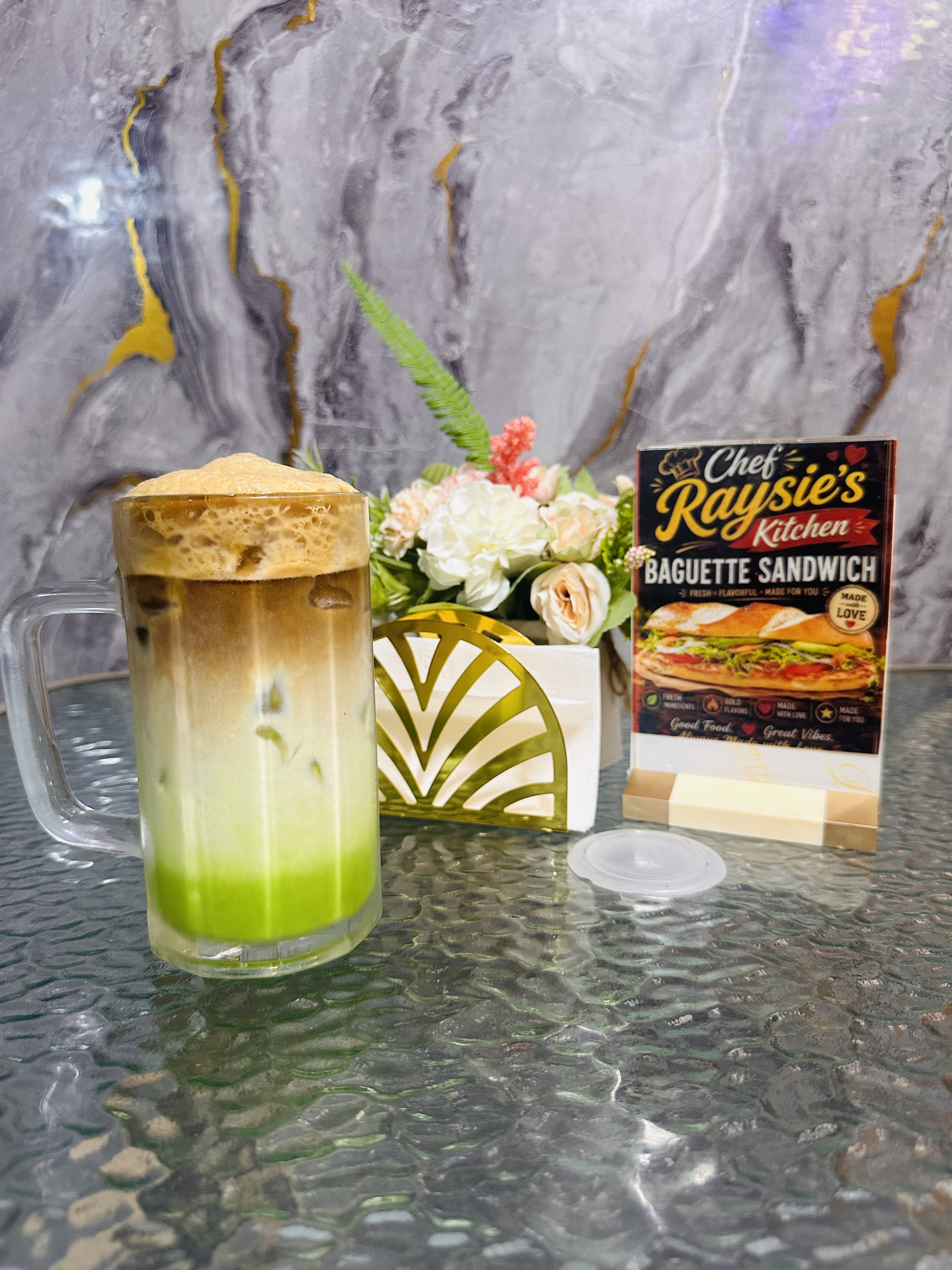 Matcha Espresso Latte