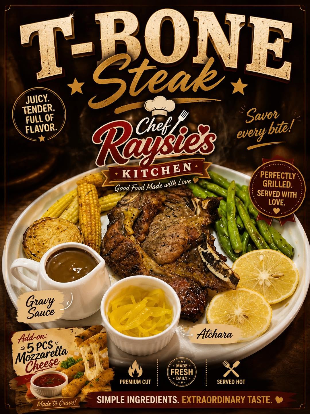 T-bone steak