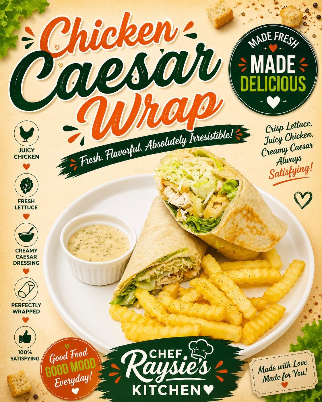 Chicken Caesar Wrap