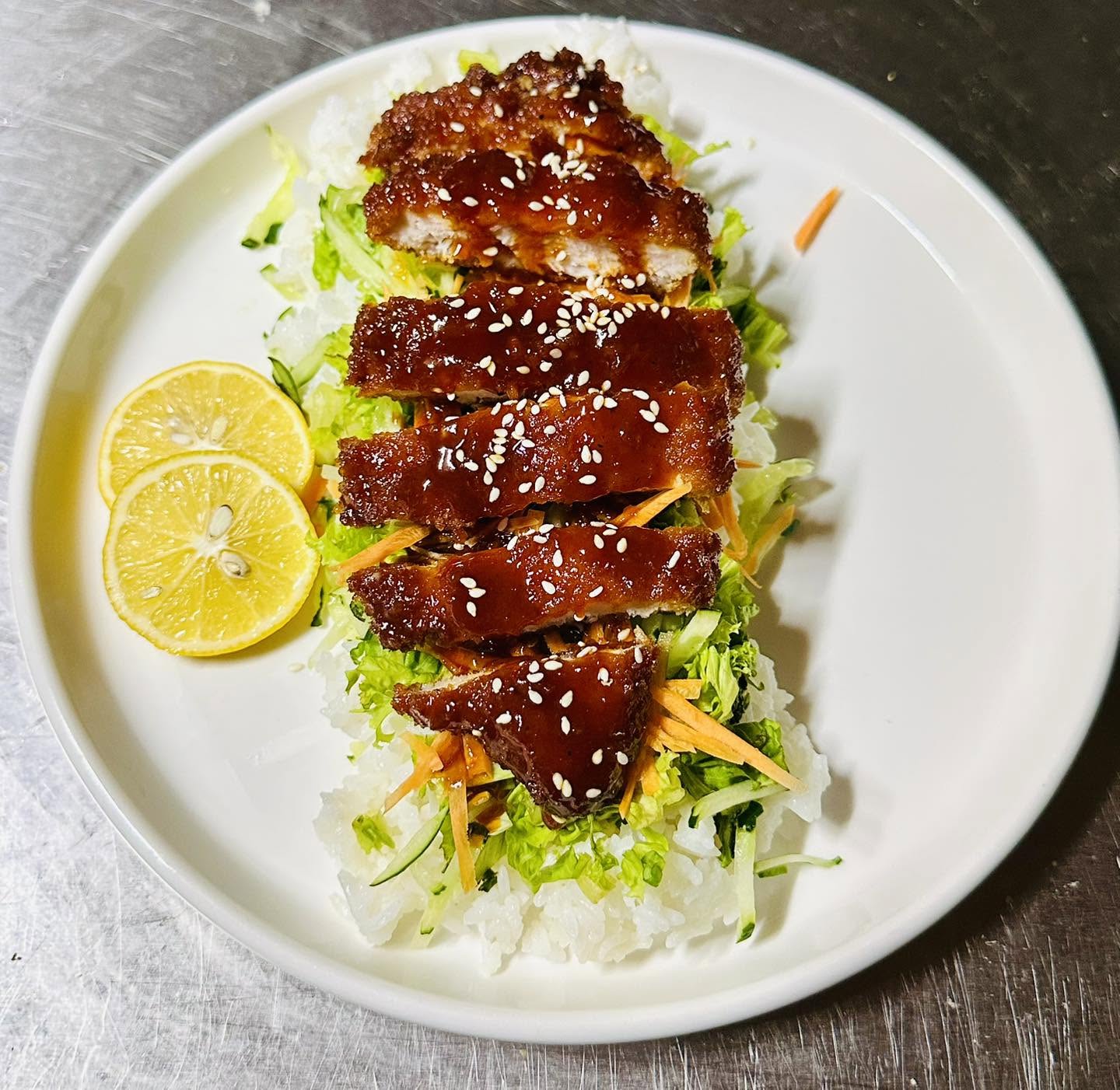 Honey Siracha katsu