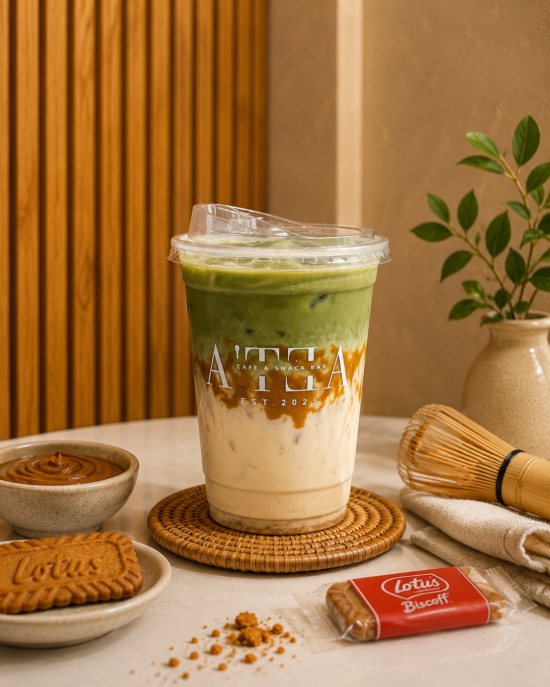 Biscoff Matcha