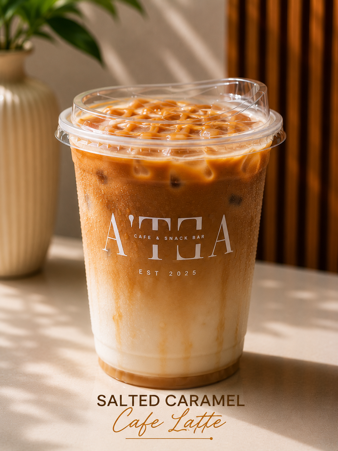 Salted Caramel Cafe Latte