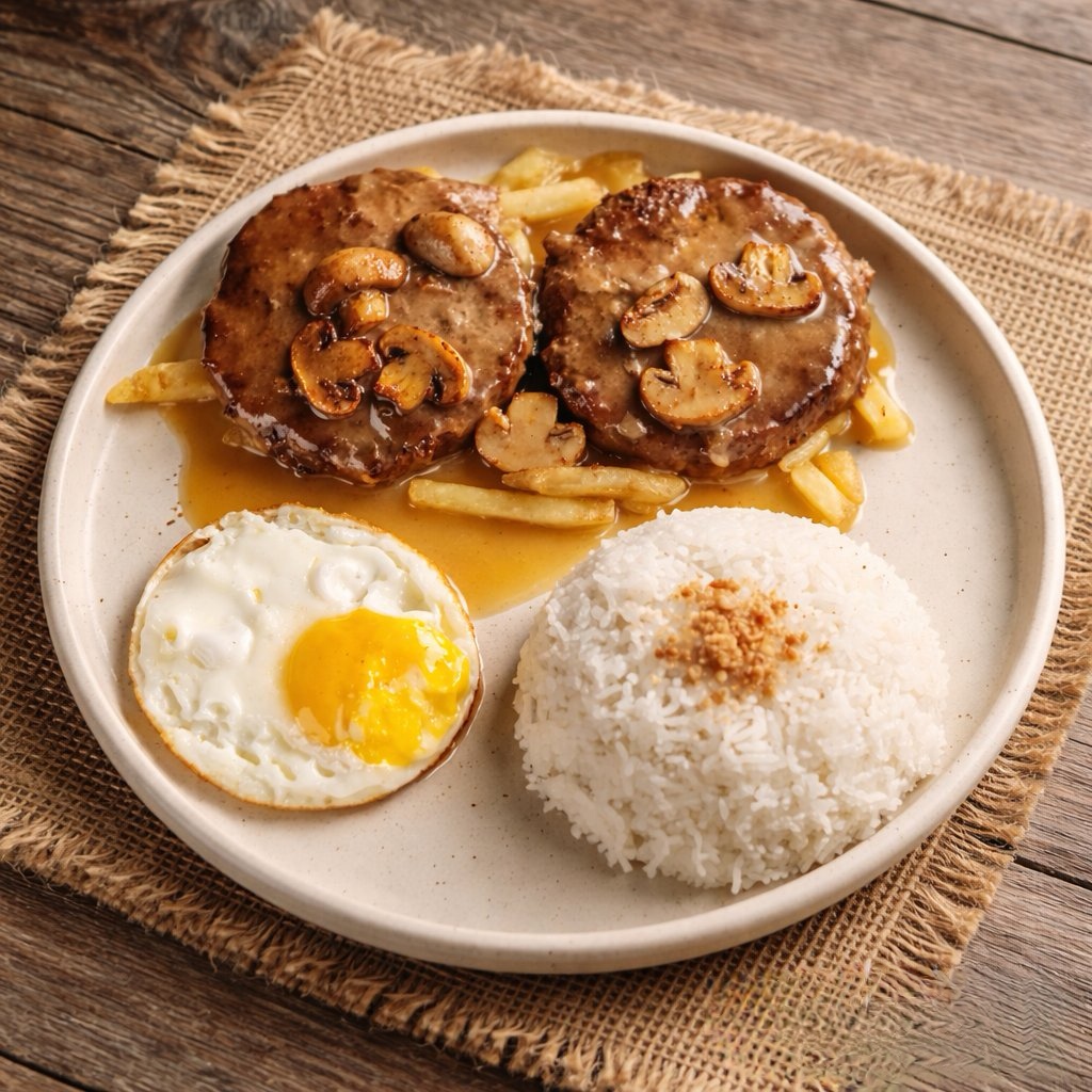 Burger Steak w/egg