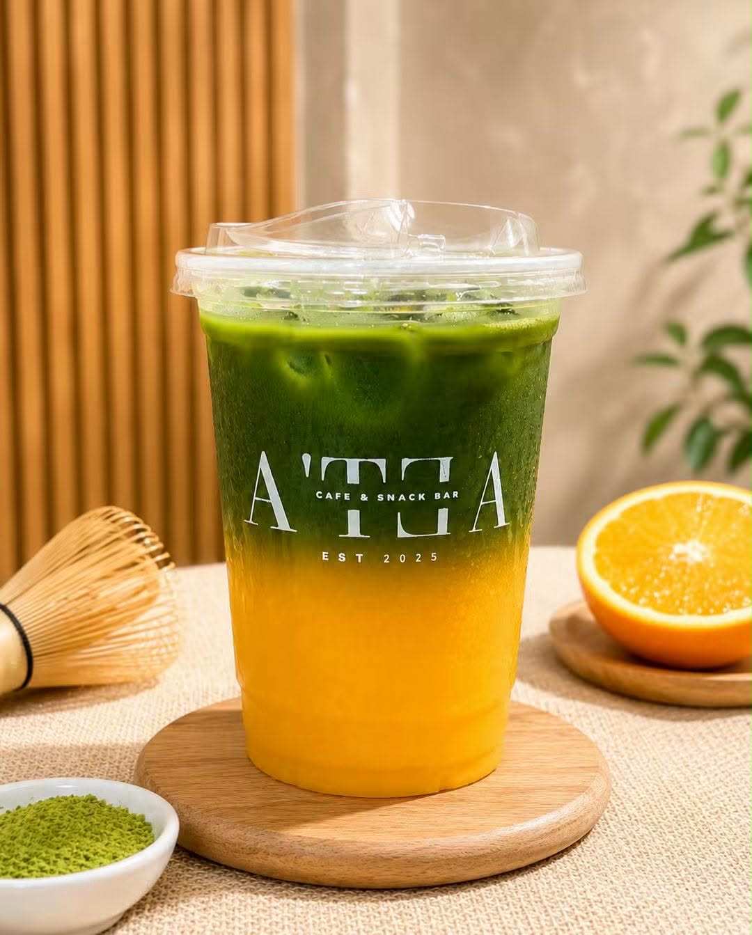 Orange Matcha