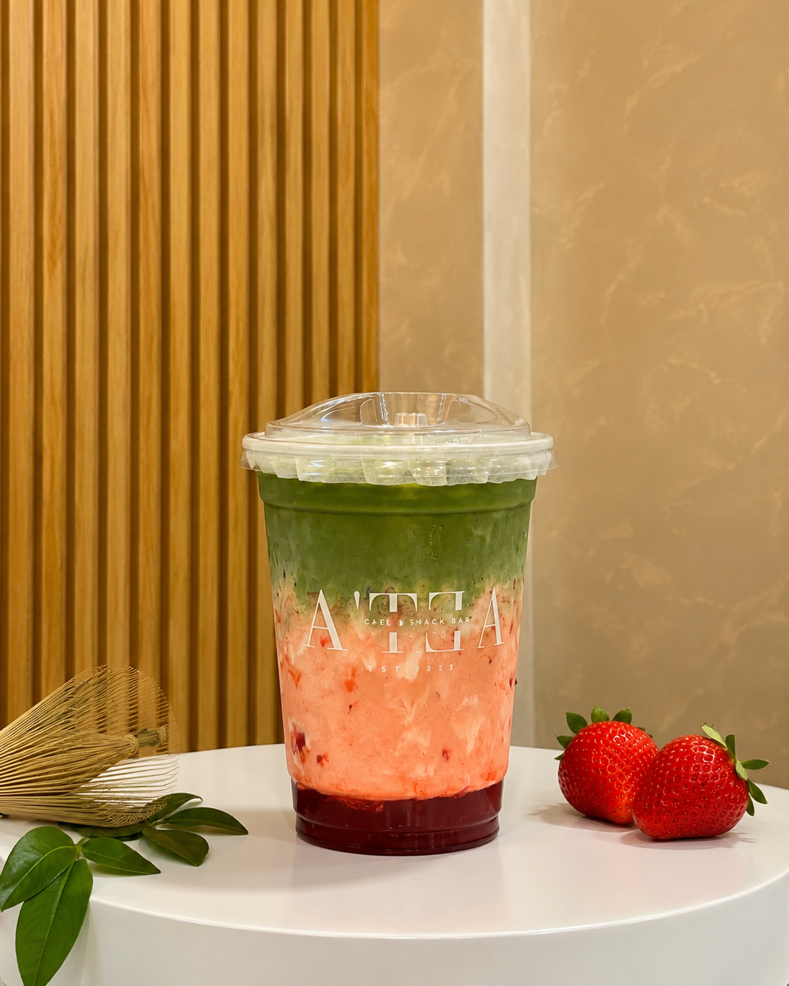 Strawberry Matcha