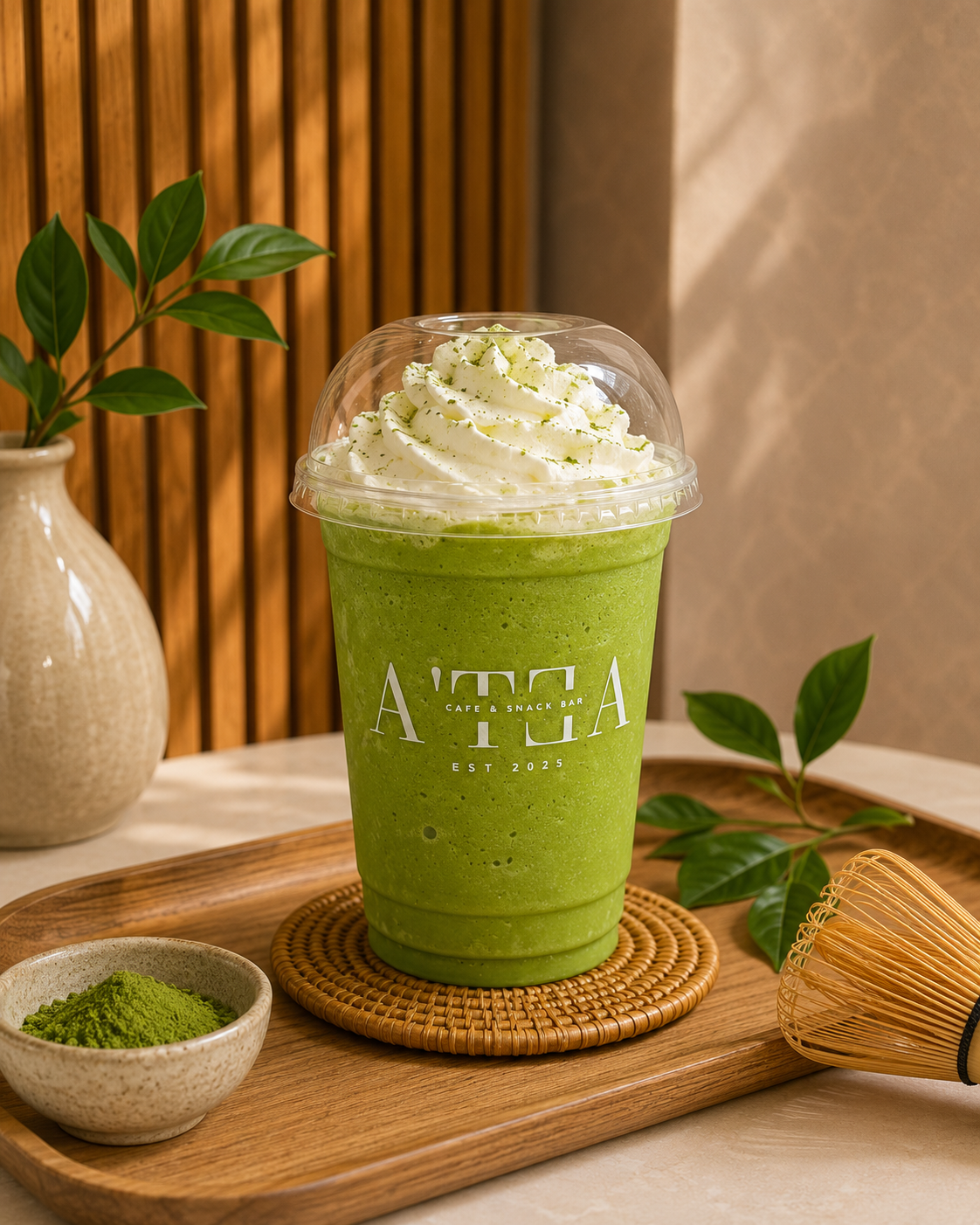 Matcha Frappe (16oz)