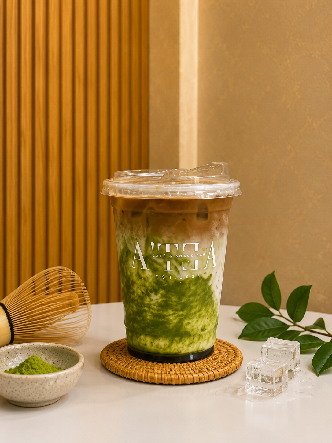 Dirty Matcha (Coffee)