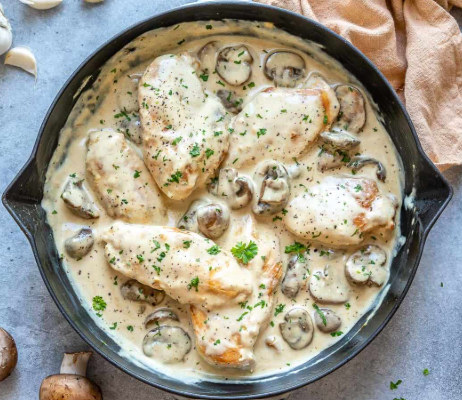 Creamy Chicken Mushroom