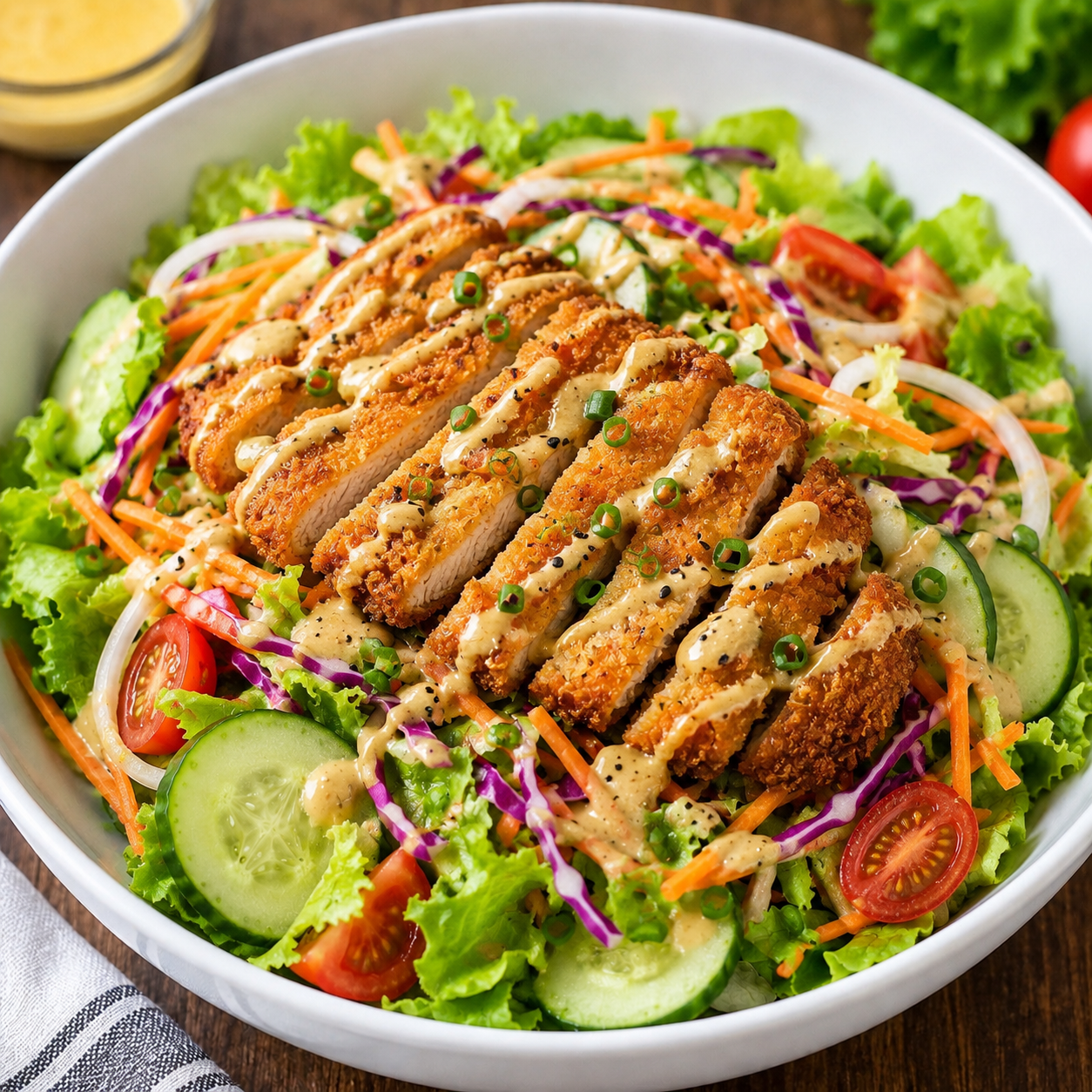 Tonkatsu Salad