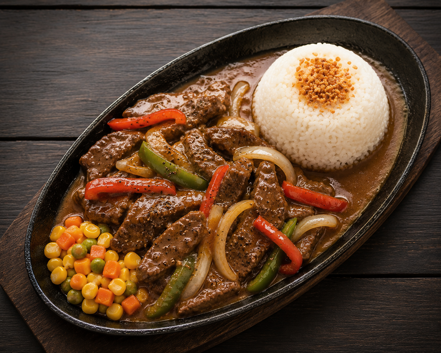 Beef Pepper Steak