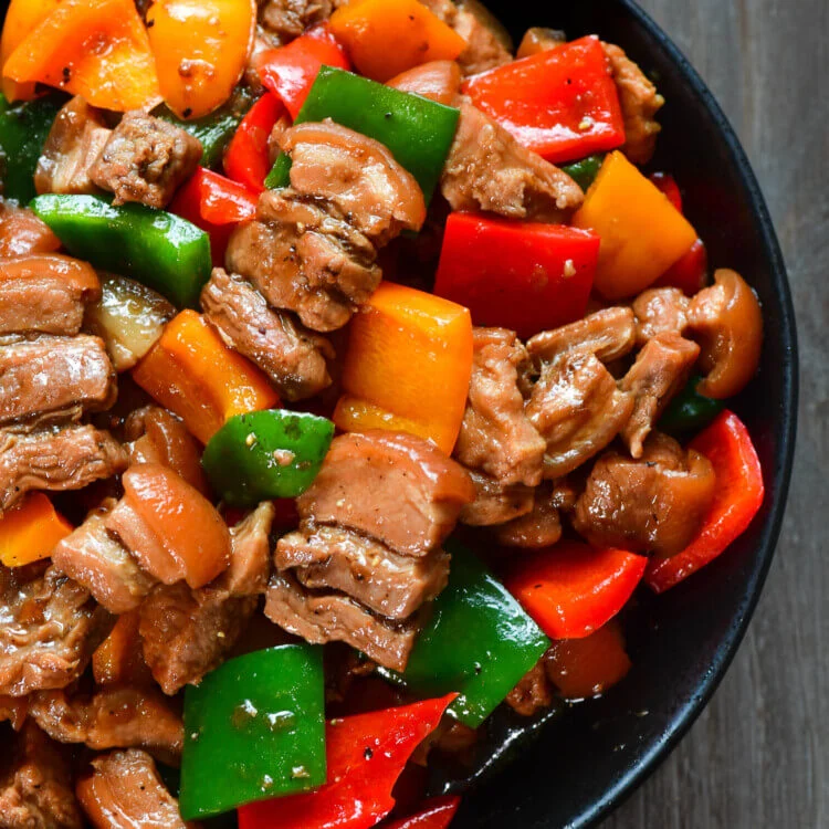 Pork Peppersteak