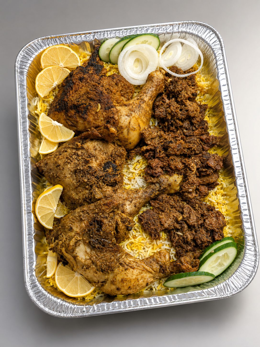 Chicken & Beef Family Tray