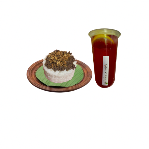 Beef Pastil with Free Fruity Soda Drink