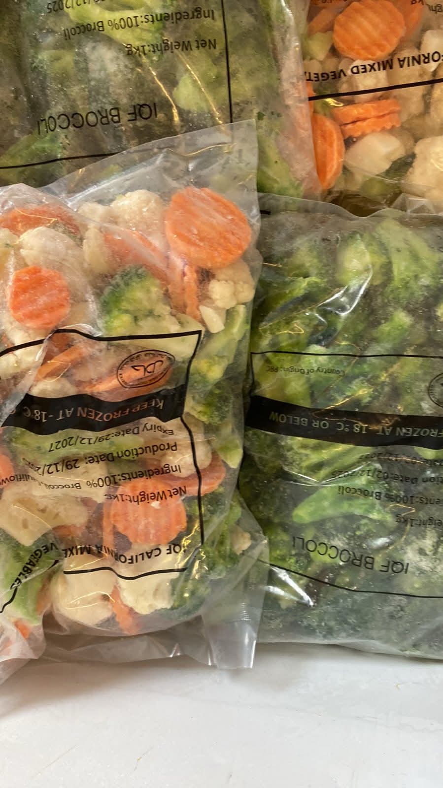 CALIFORNIA MIX VEGETABLES