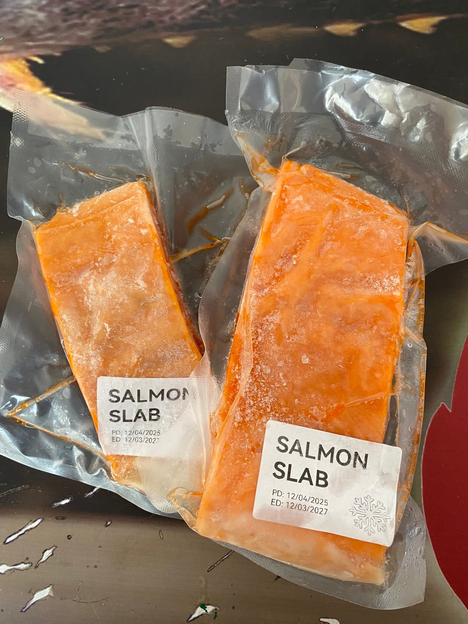 SALMON PORTION SLAB 300GRAMS
