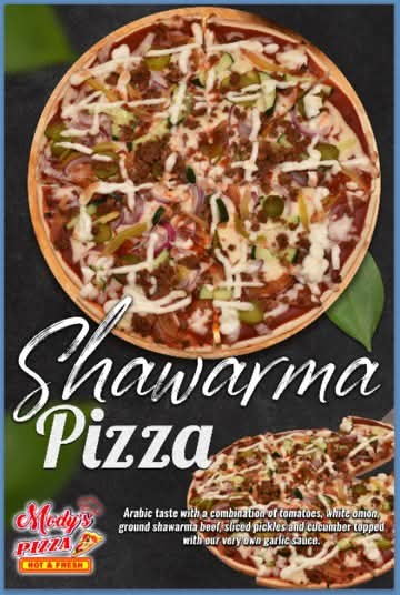 Shawarma (Square Dough 14”)