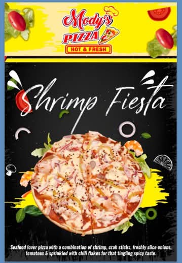 Shrimp (10.5" Round Dough)