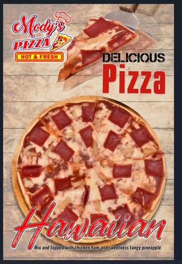Hawaiian (10.5" Round Dough)
