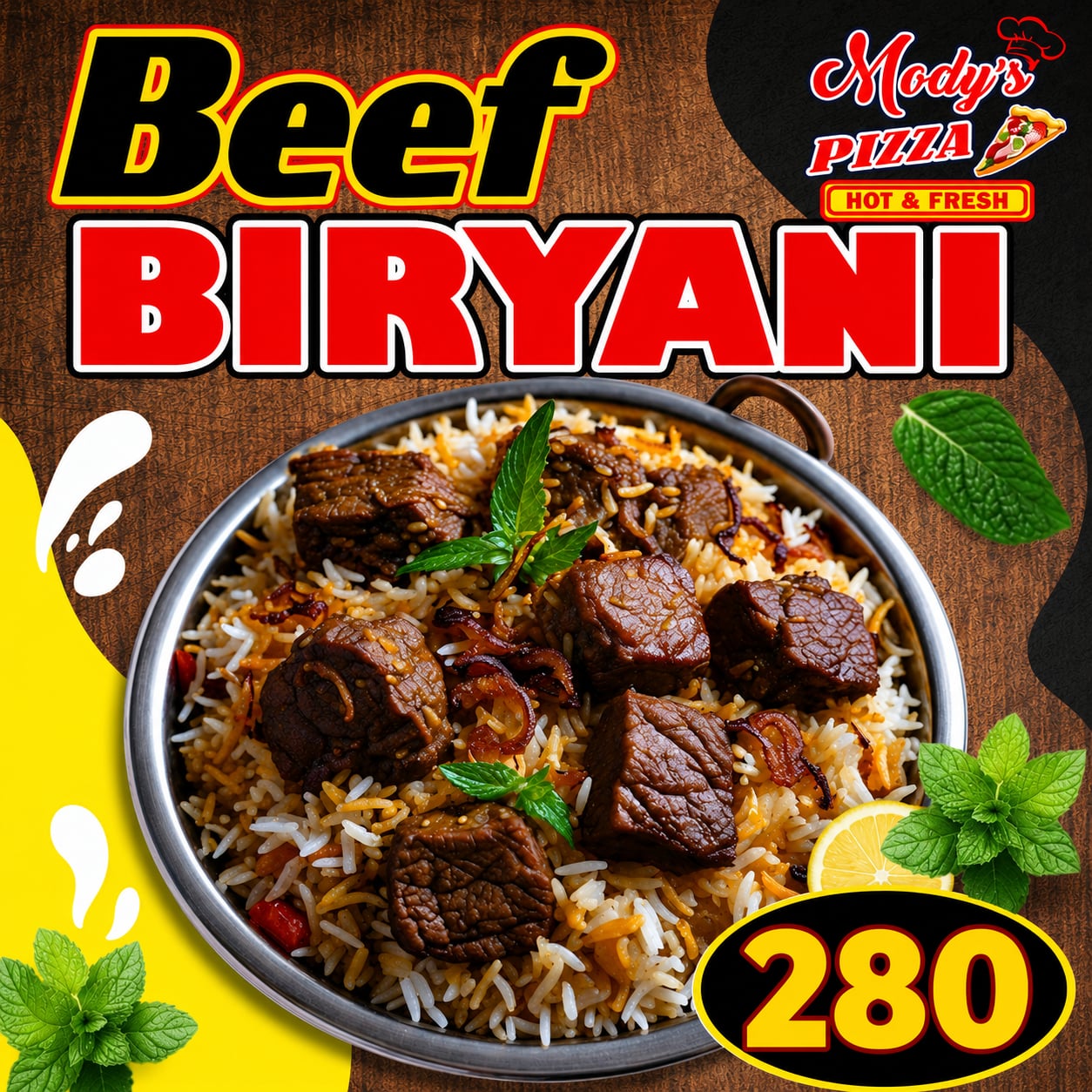 Beef Biryani