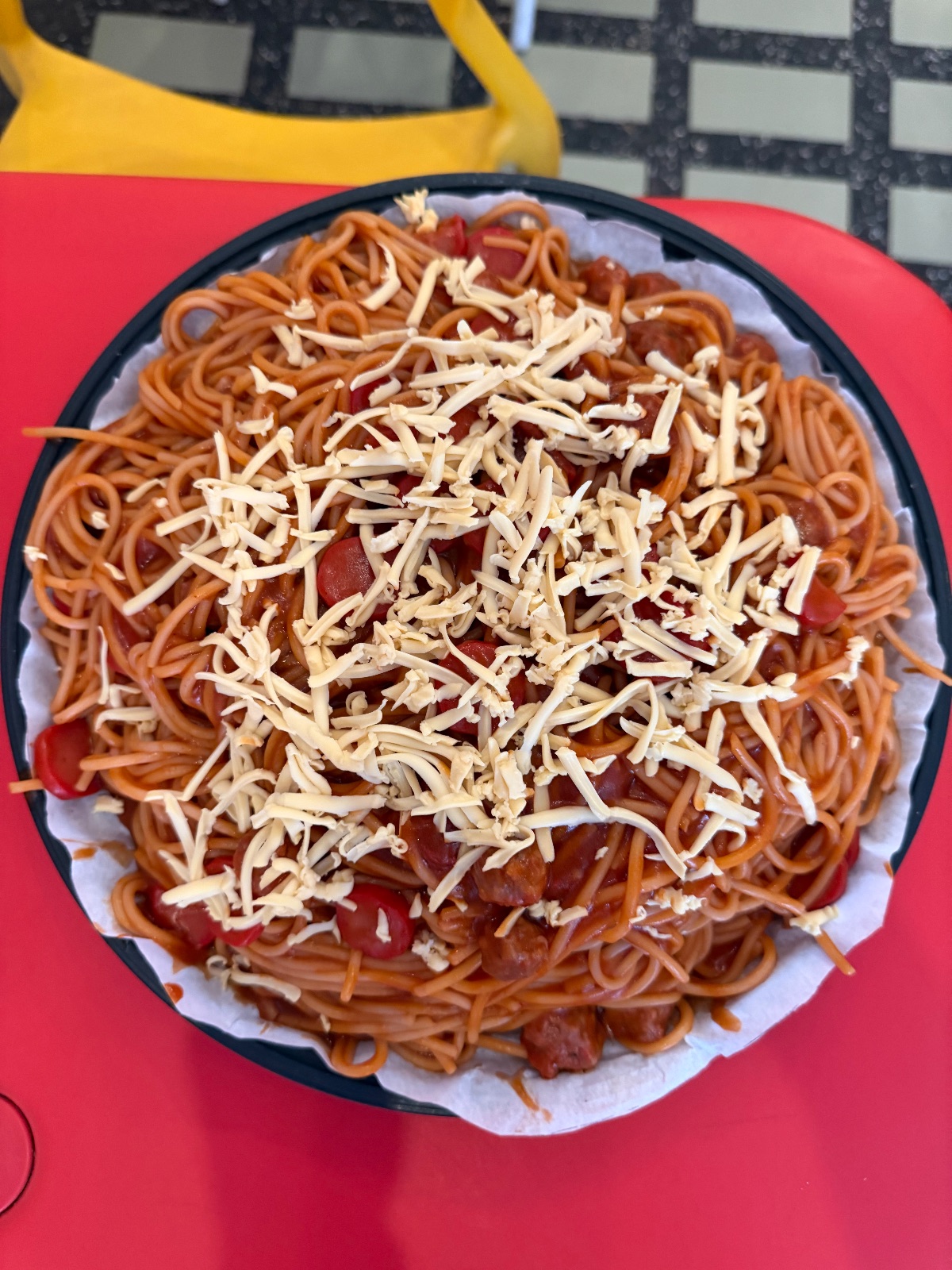 Spaghetti/ Carbonara/ Seafood Marinara Small Bilao 14”